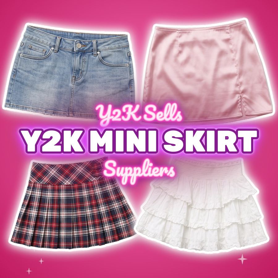 Y2K Mini Skirt Suppliers